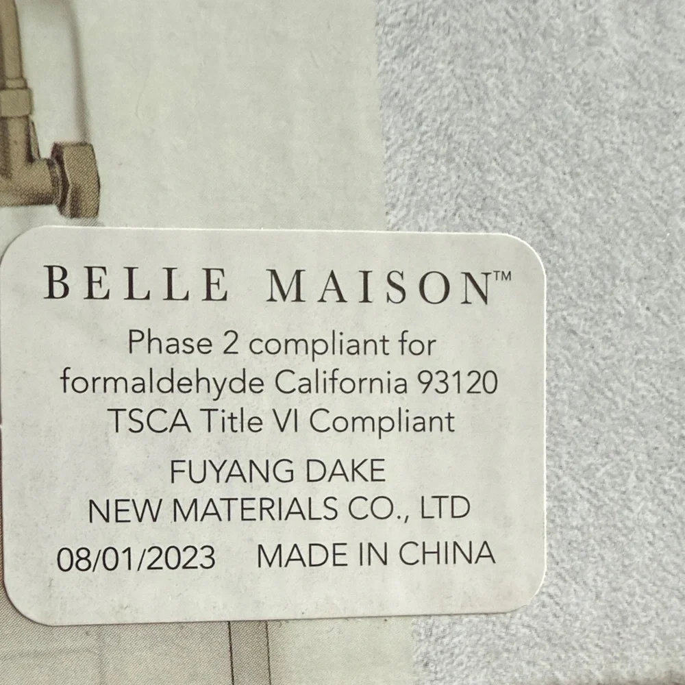 Belle Maison Floating Shelves 4 pc Set in WHITE